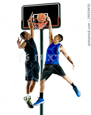 basketball players men Isolated basketball players men Isolated 24059450