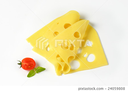 thin sliced emmental cheese 24059808