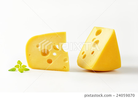 wedges of yellow cheese with eyes wedges of yellow cheese with eyes 24059870