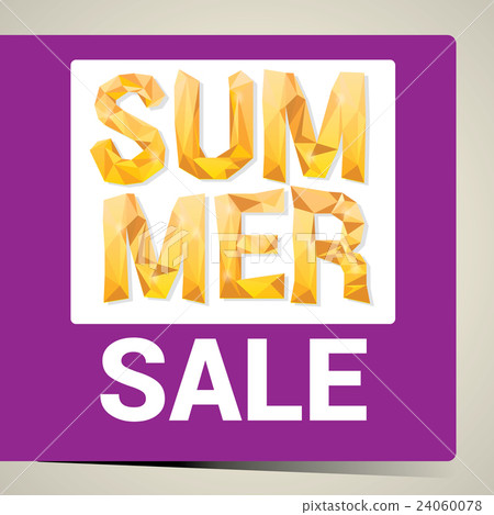vector summer sale label or sticker vector summer sale label or sticker 24060078