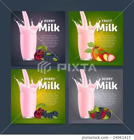 插图素材: fruit mix sweet milkshake dessert cocktail 查看全部
