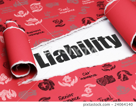 Insurance concept: black text Liability under the Insurance concept: black text Liability under the 24064140