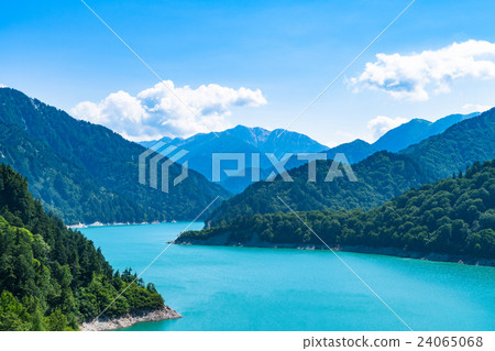 [富山縣]黑部湖[夏季] 24065068