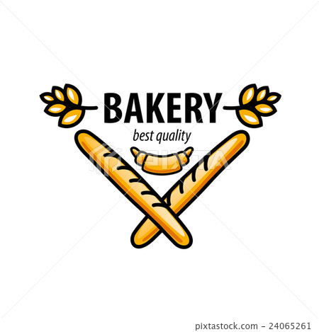 Stock Illustration: vector logo bread