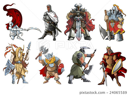 Warriors, vector 24065589