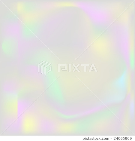 Holographic pearl background. Iridescent hologram 24065909