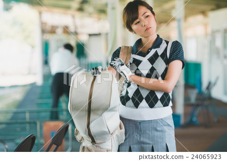 golf, golfing, female 24065923