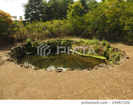 Oshino village of Yamanashi Prefecture Oshino Hakkai · Choshi pond of marriage pond 24067280
