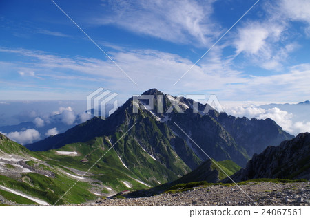 A view from the mountain top of Tateyama 24067561