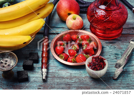 Hookah and fruit 24071857