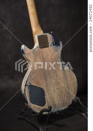 Aged guitar back 24072492