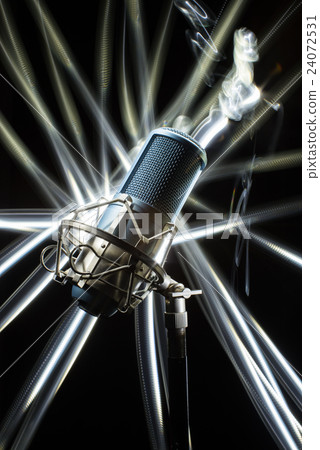 Professional studio microphone. Professional studio microphone. 24072531