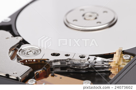 disassembled hard drive 24073602