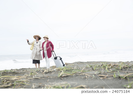 Fashionable grandmother image Fashionable grandmother image 24075184