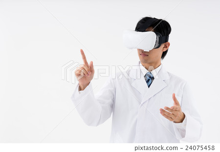 Male in white coat (VR) Male in white coat (VR) 24075458