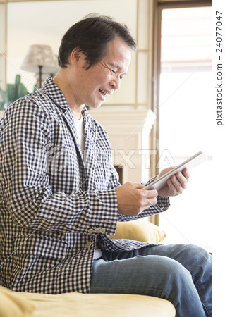 Fashionable grandpa image 24077047