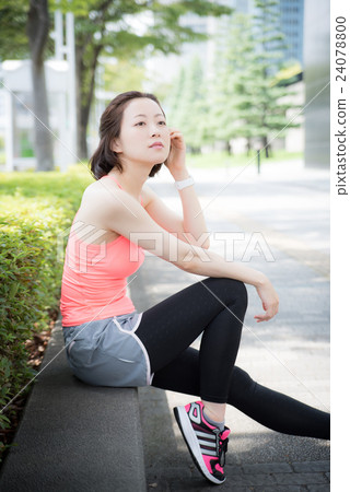 運動女性 運動女性 24078800