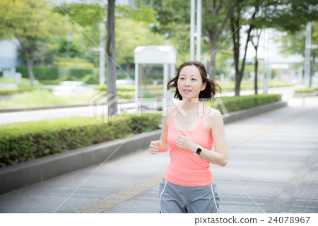 運動女性 運動女性 24078967