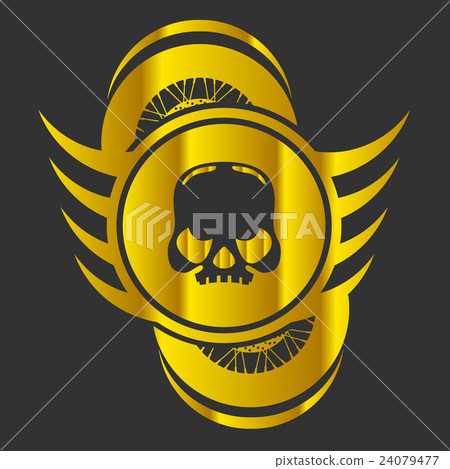 Moto Skull Vector Logo Symbol Moto Skull Vector Logo Symbol 24079477