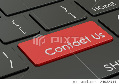 Contact us, red hot key on  the keyboard 24082344
