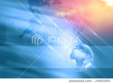 Graphical Digital Technology World Background Graphical Digital Technology World Background 24083005