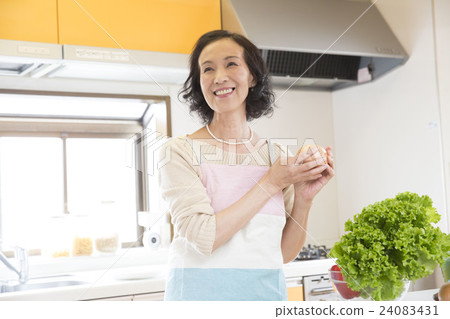 Fashionable grandmother image 24083431
