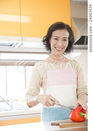 Fashionable grandmother image Fashionable grandmother image 24083434