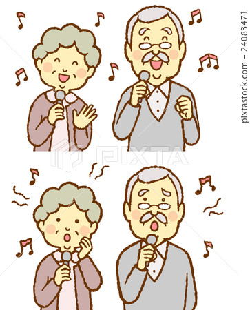 高級夫婦卡拉OK 24083471