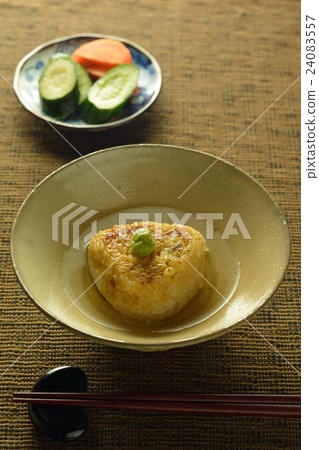 Ochazuke (grilled rice ball) Ochazuke (grilled rice ball) 24083557