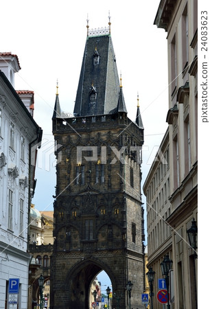 Prague gunpowder tower Prague gunpowder tower 24083623
