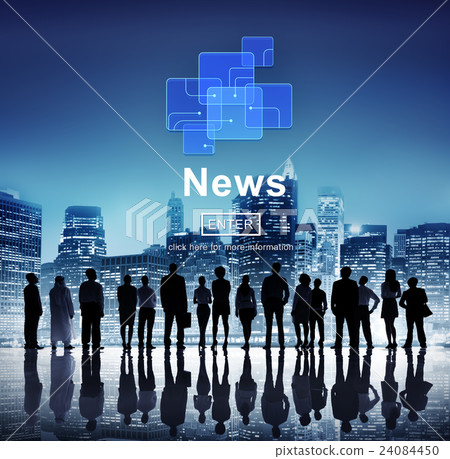 News Broadcast Information Report Update Communication Concept News Broadcast Information Report Update Communication Concept 24084450
