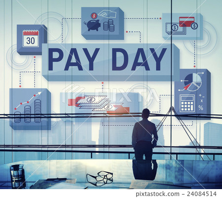 Pay Day Salary Income Paycheck Wages Payments Concept Pay Day Salary Income Paycheck Wages Payments Concept 24084514