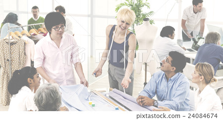 People Meeting Designing Stylist Fashionable Concept 24084674
