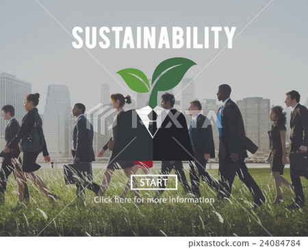 Sustainability Think Green Ecology Environment Concept 24084784