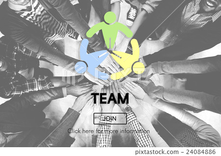 Team Teamwork Connection Cooperation Partner Concept 24084886