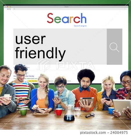 User Friendly Accessible Usable Easy Member Concept 24084975