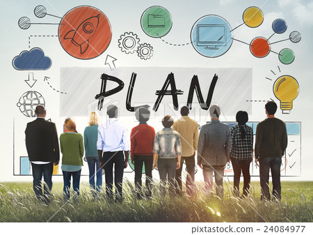 Plan Planning Business Sttrategy Data Analysis Concept 24084977