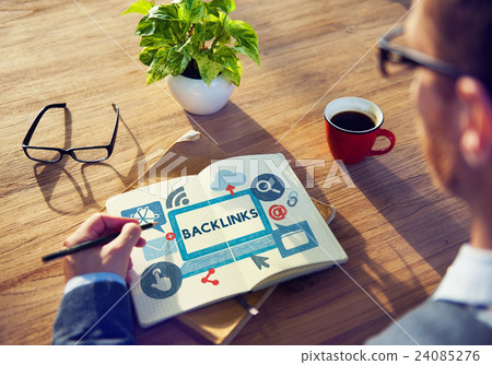 Backlink Hyperlink Networking Internet Online Technology Concept Backlink Hyperlink Networking Internet Online Technology Concept 24085276