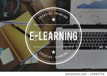E-Learning Education Networking Study Sharing Concept 24085748