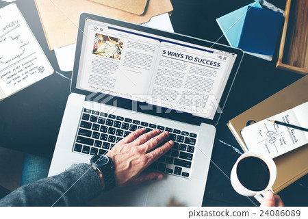 Website Homepage Online Internet Article Concept Website Homepage Online Internet Article Concept 24086089