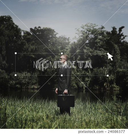 Momentum Acceleration Impetus Management Goal Concept 24086377