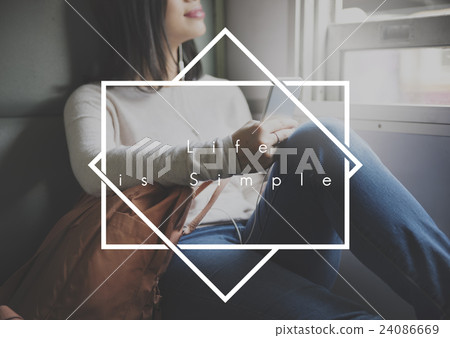 Life is Simple Relax Simplicity Mind Concept Life is Simple Relax Simplicity Mind Concept 24086669