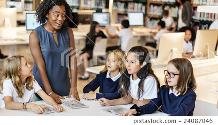 Classroom Learning Mathematics Students Study Concept 24087046