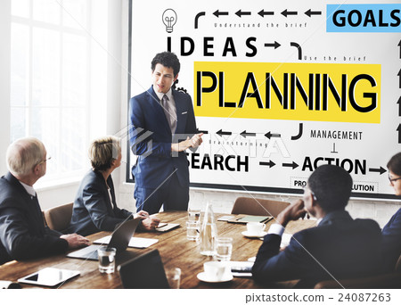 Planning Ideas Research Action Concept 24087263