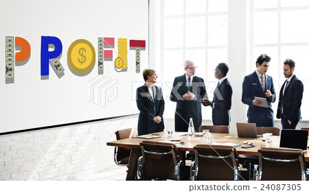 Profit Income Business Finance Money Concept 24087305