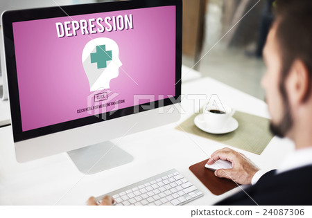 Depression Downturn Decline Recession Sadness Concept Depression Downturn Decline Recession Sadness Concept 24087306