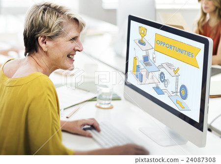 Opportunities Strategy Development Target Goals Concept Opportunities Strategy Development Target Goals Concept 24087308