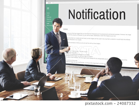 Notification Alert Icon Inbox Internet Message Concept Notification Alert Icon Inbox Internet Message Concept 24087332