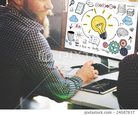 Planning Ideas Innovation Creativity Knowledge Vision Concept 24087637