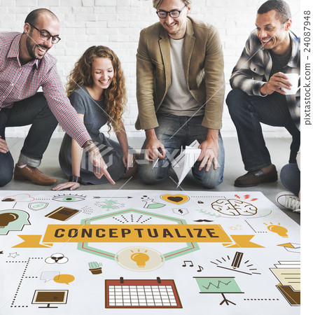 Conceptualize Conception Conceptual Ideas Plan Concept 24087948